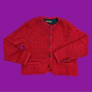 80s Geiger Wool Cardigan
